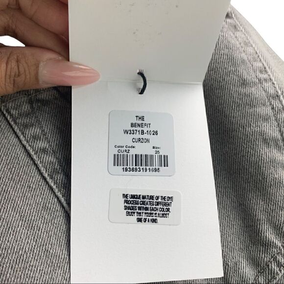 NWT GOLDSIGN High Rise Relaxed Straight Jeans - Picture 5 of 7